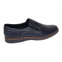 Pantofi casual barbati din piele naturala Bleumarin GKR 331ELBL